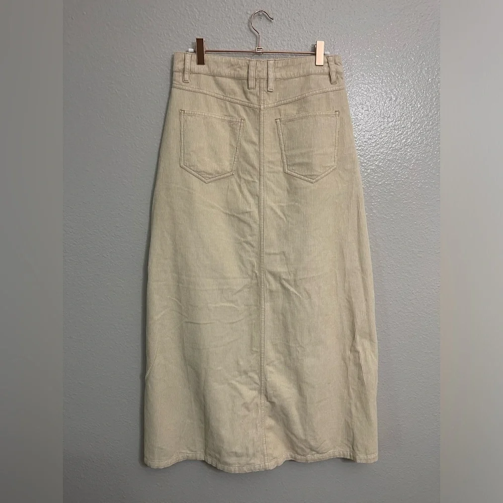 Free People Come As You Are Cord Maxi Skirt - Picture 5 of 11
